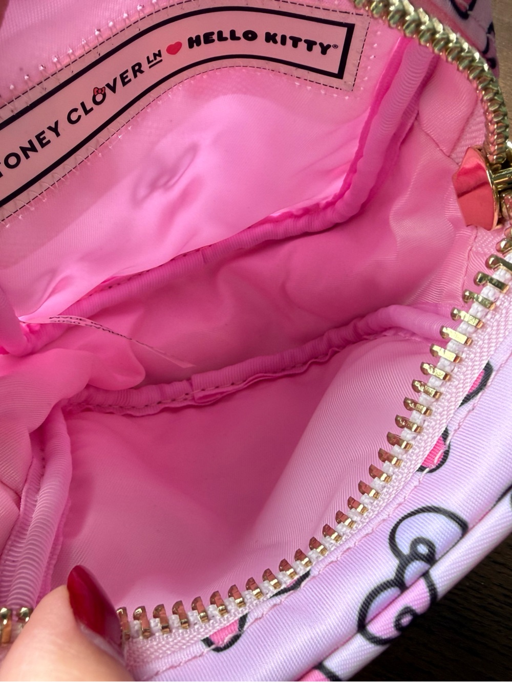 Stoney Clover Lane x Hello Kitty Bows Mini Pouch - Picture 16 of 16